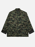 CLOT x BAPE Chinese Silk Padded Jacket Green