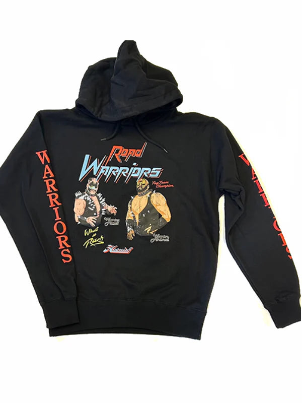 CM Punk Road Warriors x Haoming Hoodie Black