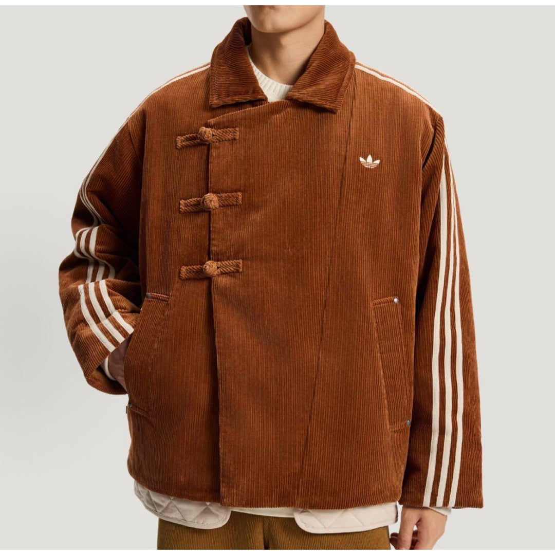 CNY Adidas Corduroy Jacket Brown