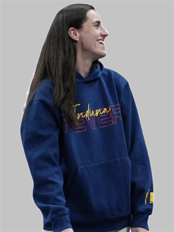 Caitlin Clark Indiana Fever Hoodie Blue