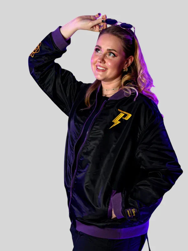 Cakeworthy-Powerline-Black-Bomber-Jacket