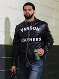 Caleb Williams Vanson Leather Jacket