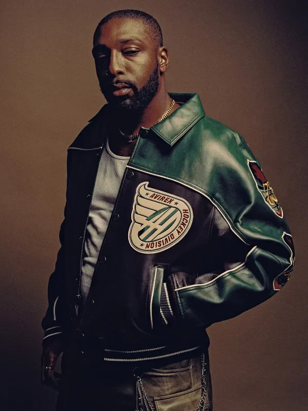 Avirex Canadian Division Leather Jacket