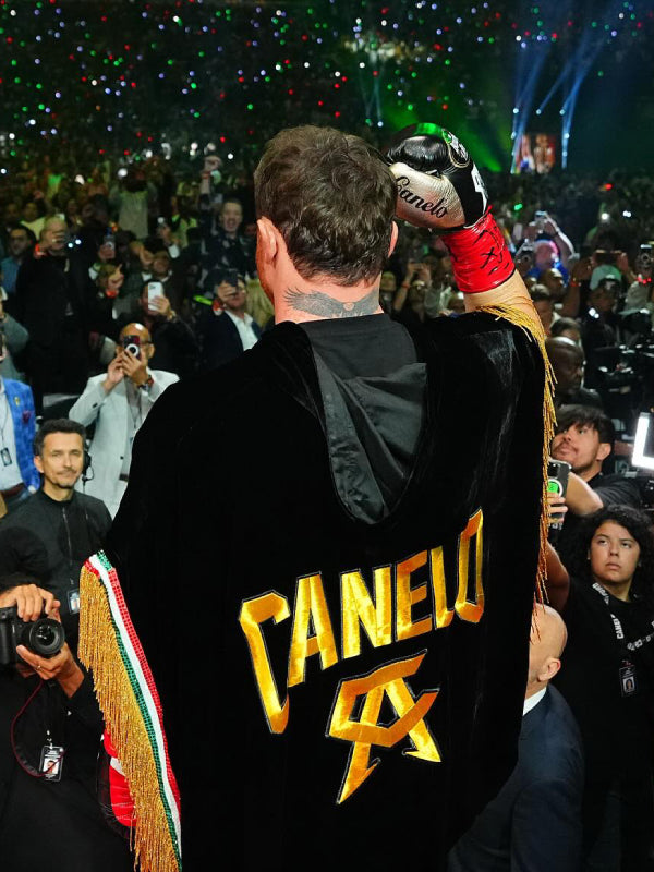 Canelo Amiri Velvet Robe Black