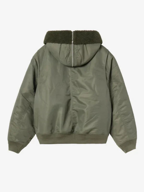Carhartt Green Oltera Bomber Jacket