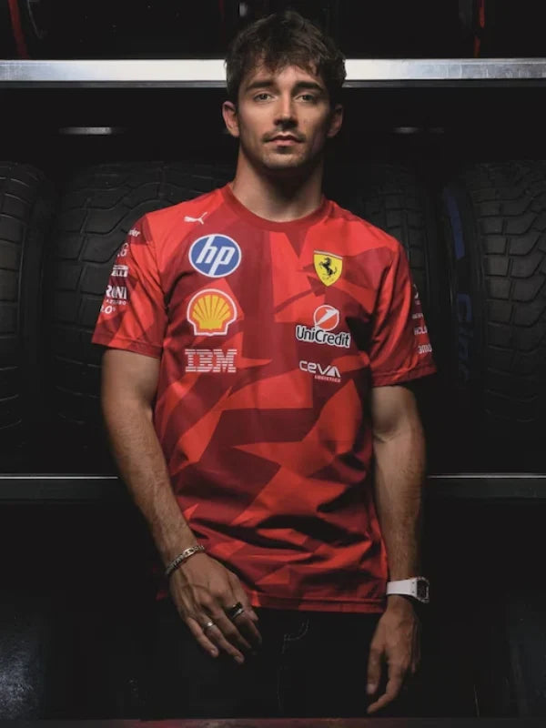 Charles Leclerc Ferrari T-shirt 2025
