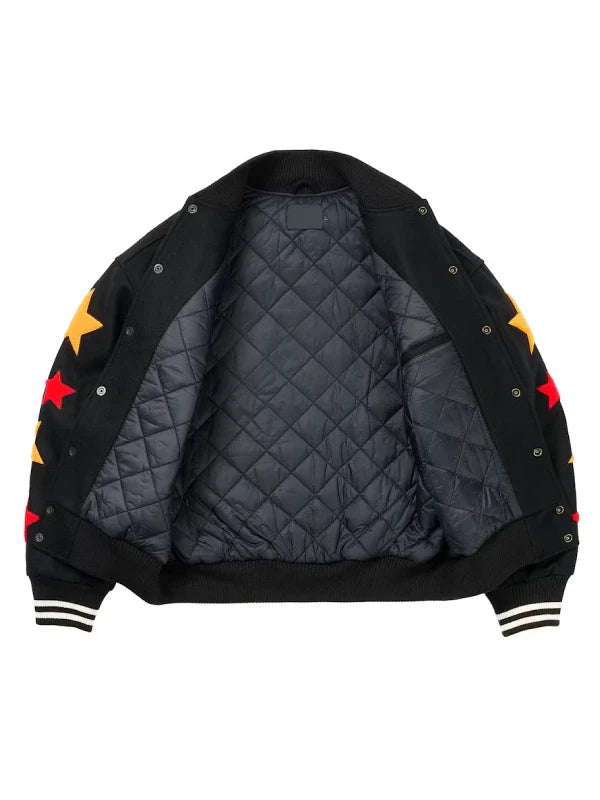 Cheech Wizard x Palace Mark Bode Varsity Jacket Black