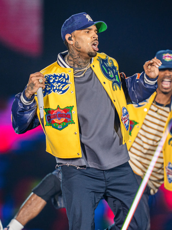 Chris Brown Jacket Breezy Bow