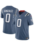 Christian Gonzalez New England Patriots Nike Rivalries Jersey