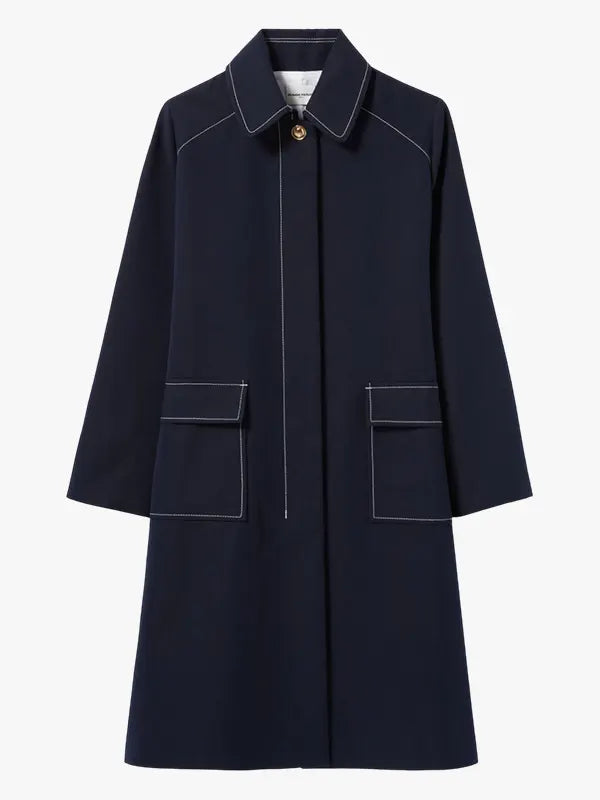 Claudie Pierlot belted midi trench coat