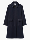 Claudie Pierlot belted midi trench coat