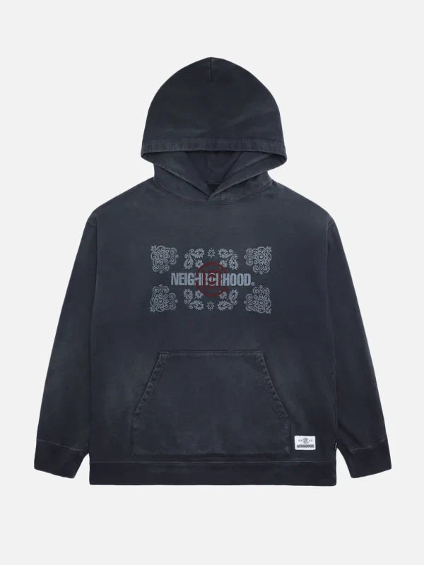 Clot x Neighborhood Hoodie Black