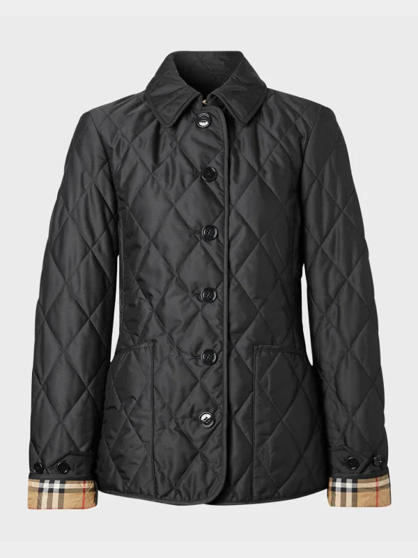 Costco Burberry Jacket Black