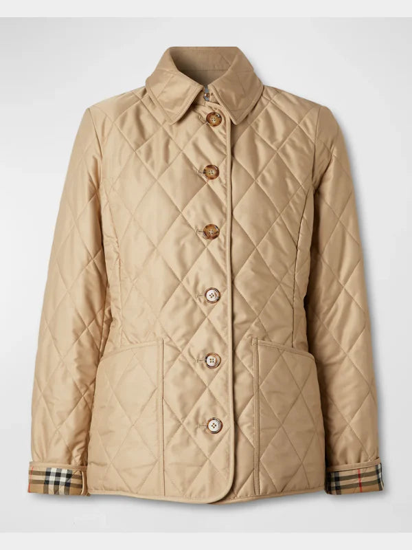 Costco Burberry Jacket Cream
