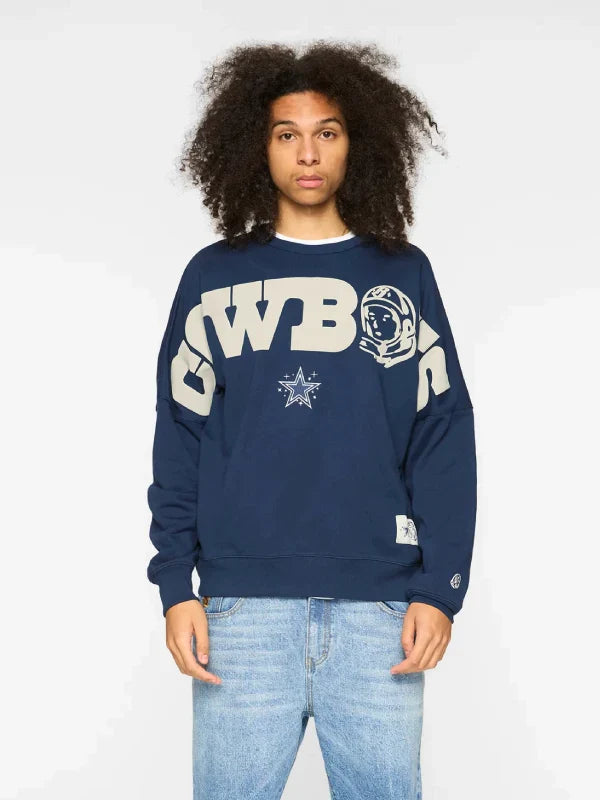 Dallas Cowboys Billionaire Boys Club Crewneck Sweatshirt Navy