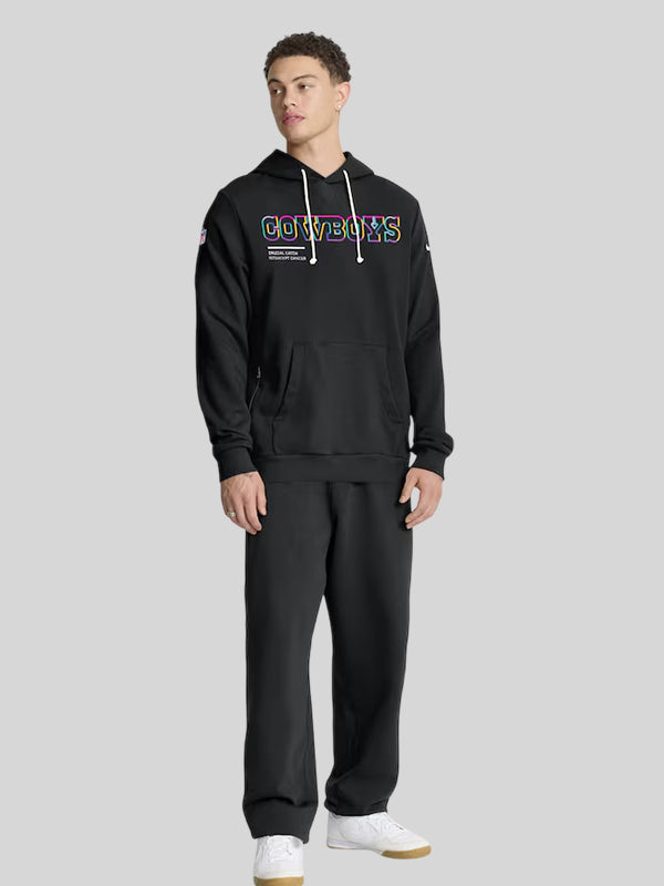 Dallas Cowboys Nike Black 2025 Crucial Catch Hoodie