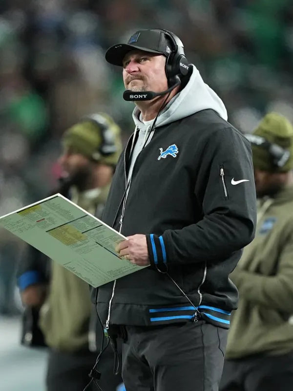 Dan Campbell Lions Nike Bomber Jacket