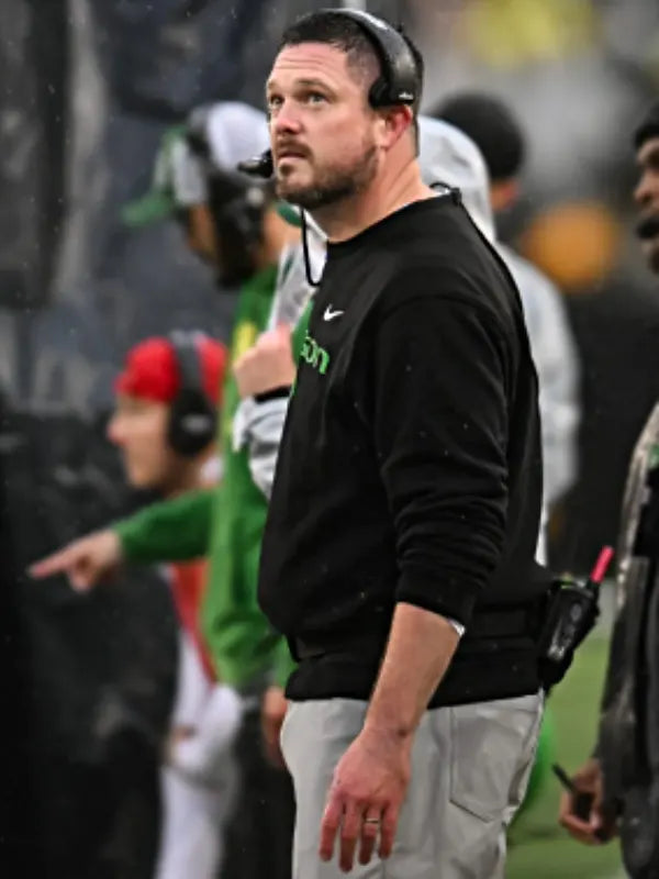 Dan Lanning Nike Black Oregon Ducks Sweatshirt