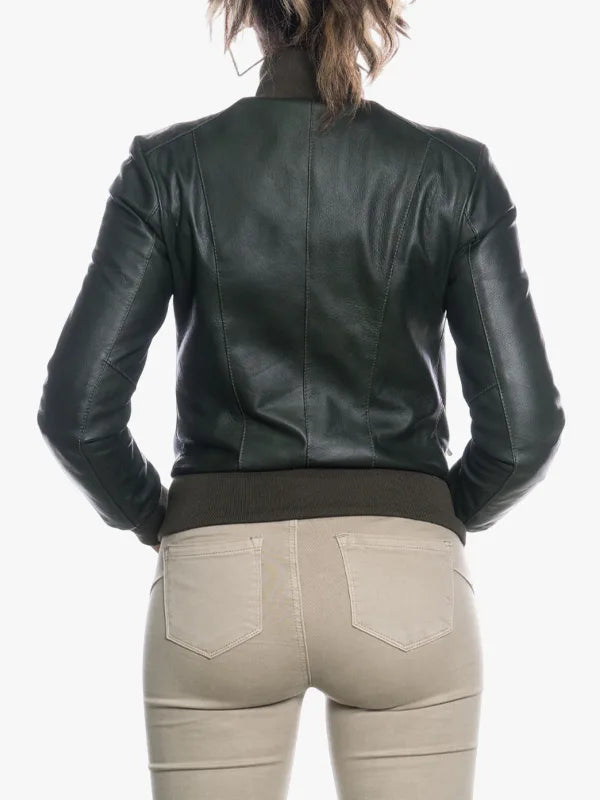 Dark Women Green Jacket