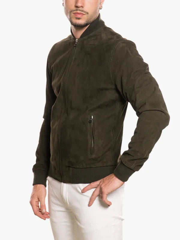 David Bomber Green Jacket