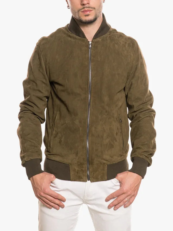 David Green Mens Bomber Jacket