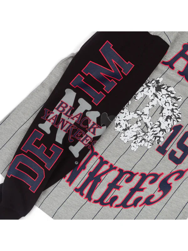 Denim Tears Black Yankees Long Sleeve Tee