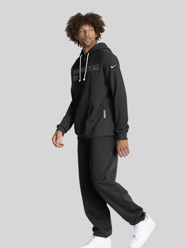 Denver Broncos Nike Black 2025 Crucial Catch Hoodie
