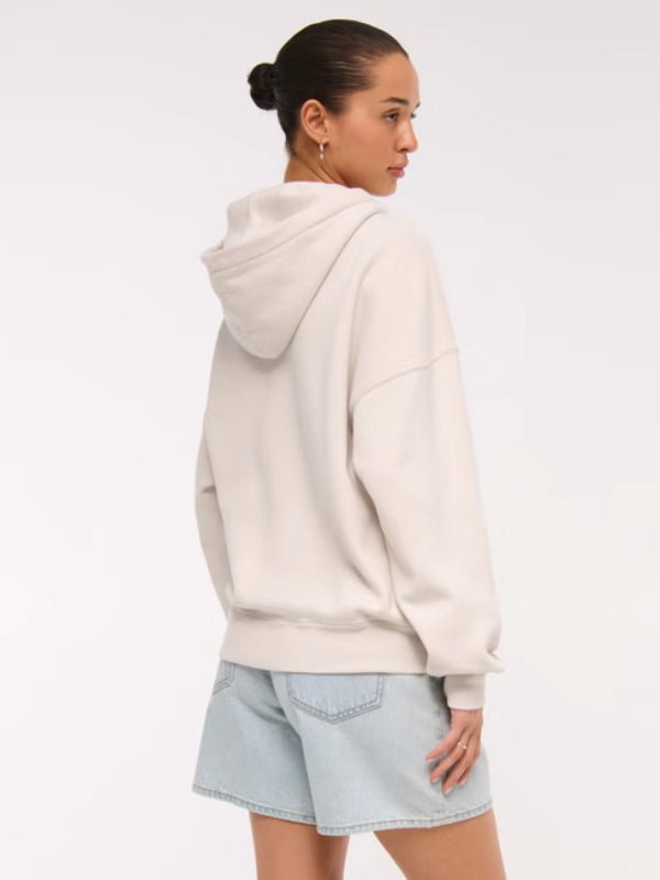 Detroit Lions Abercrombie Sunday Hoodie White