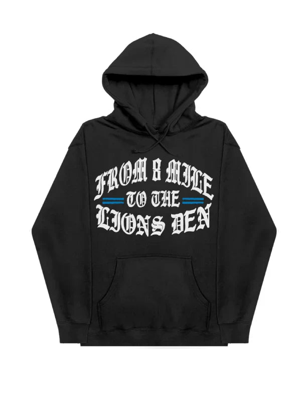 Detroit Lions Helmet Eminem Hoodie