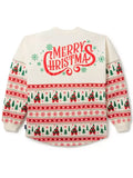 Disney Merry Christmas Jersey Sweatshirt Cream