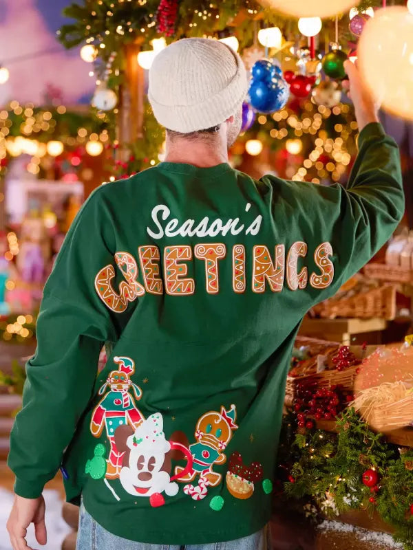 Disney Season's Greetings Jersey Sweatshirt