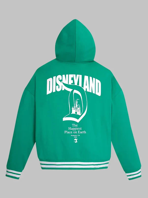 Disneyland Varsity Hoodie Green