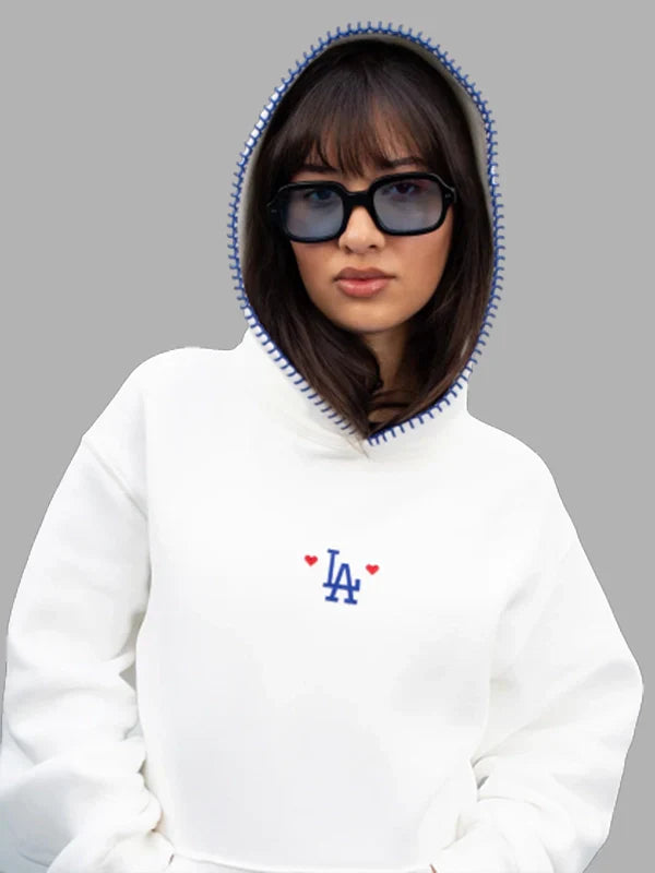 Dodgers Heart Hoodie Madhappy