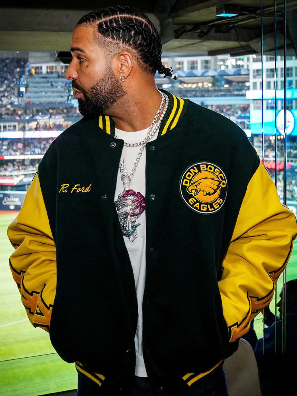 Drake Don Bosco Eagles Rob Ford Varsity Jacket
