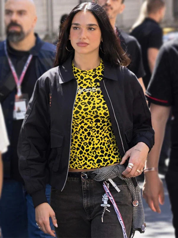 Dua Lipa F1 Grand Prix Monaco Jacket Black