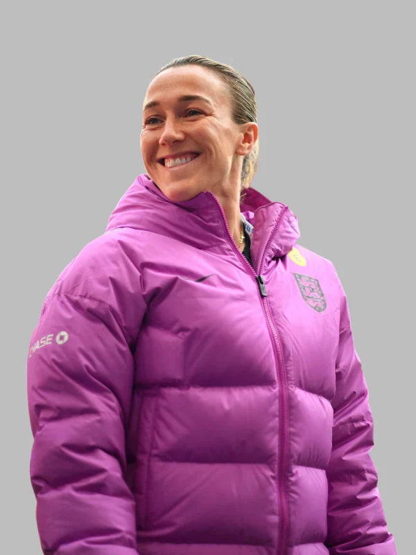 England Lionesses Nike Purple Puffer Jacket