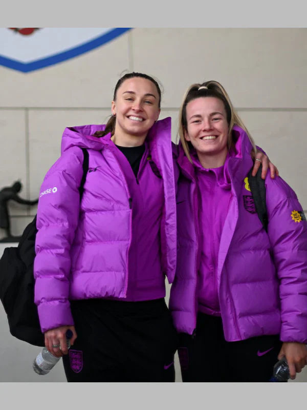 England Lionesses PurpleNike Puffer Jacket