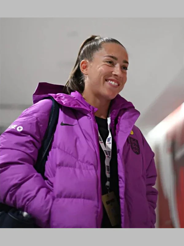 England Lionesses Purple Puffer Jacket Nike