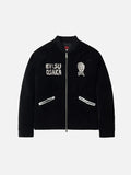 Evisu Osaka Padded Souvenir Jacket Black