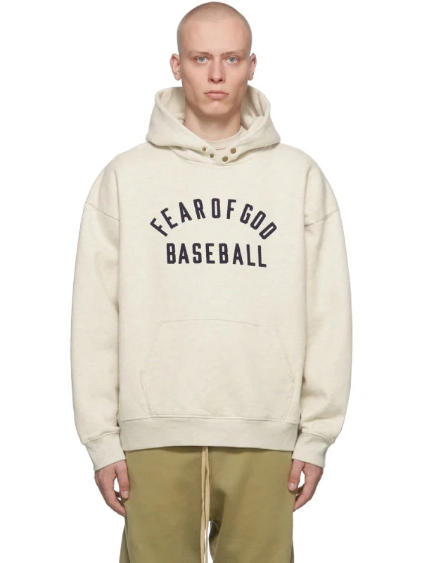 Fear Of God Baseball Hoodie Beige
