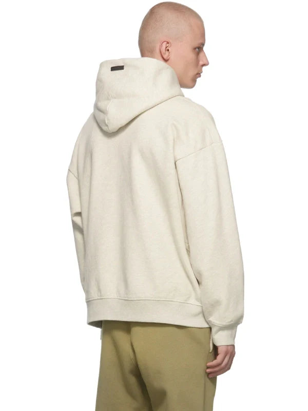 Fear Of God Beige Baseball Hoodie