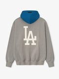 Fear Of God Essentials Dodgers Hoodie Grey