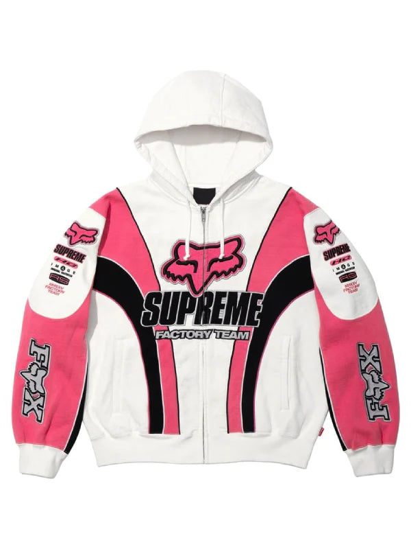 Fox Racing Supreme Zip Up Hooded Sweatshirt