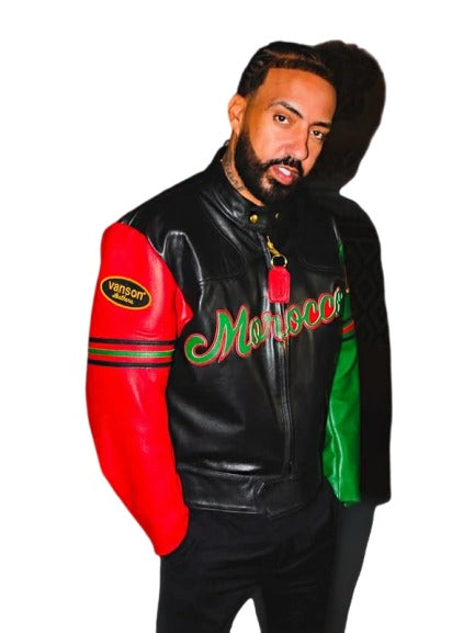 French Montana x Vanson Morocco Leather Jacket