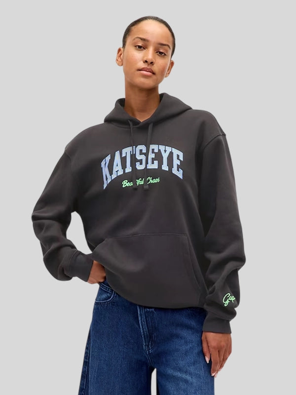 GAP x Katseye Hoodie Moonless Night Black
