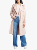 Gabardine Double-breasted Trench Coat