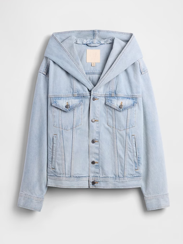 Gap × BÉIS Hooded Denim Jacket