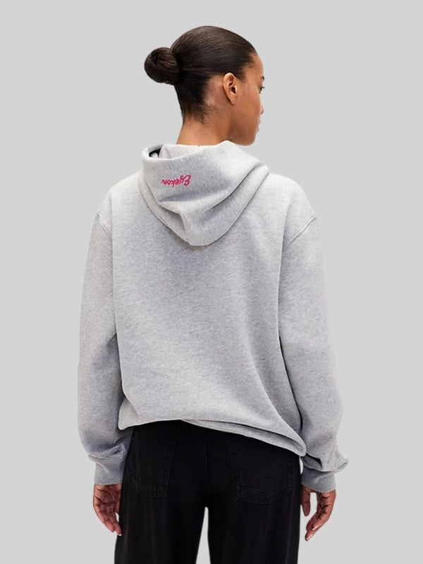 Gap KATSEYE Logo Relaxed Hoodie Grey
