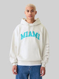 Gap Miami City Logo Hoodie White
