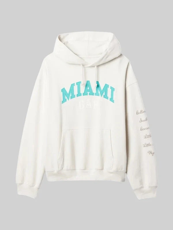 Gap Miami Hoodie White